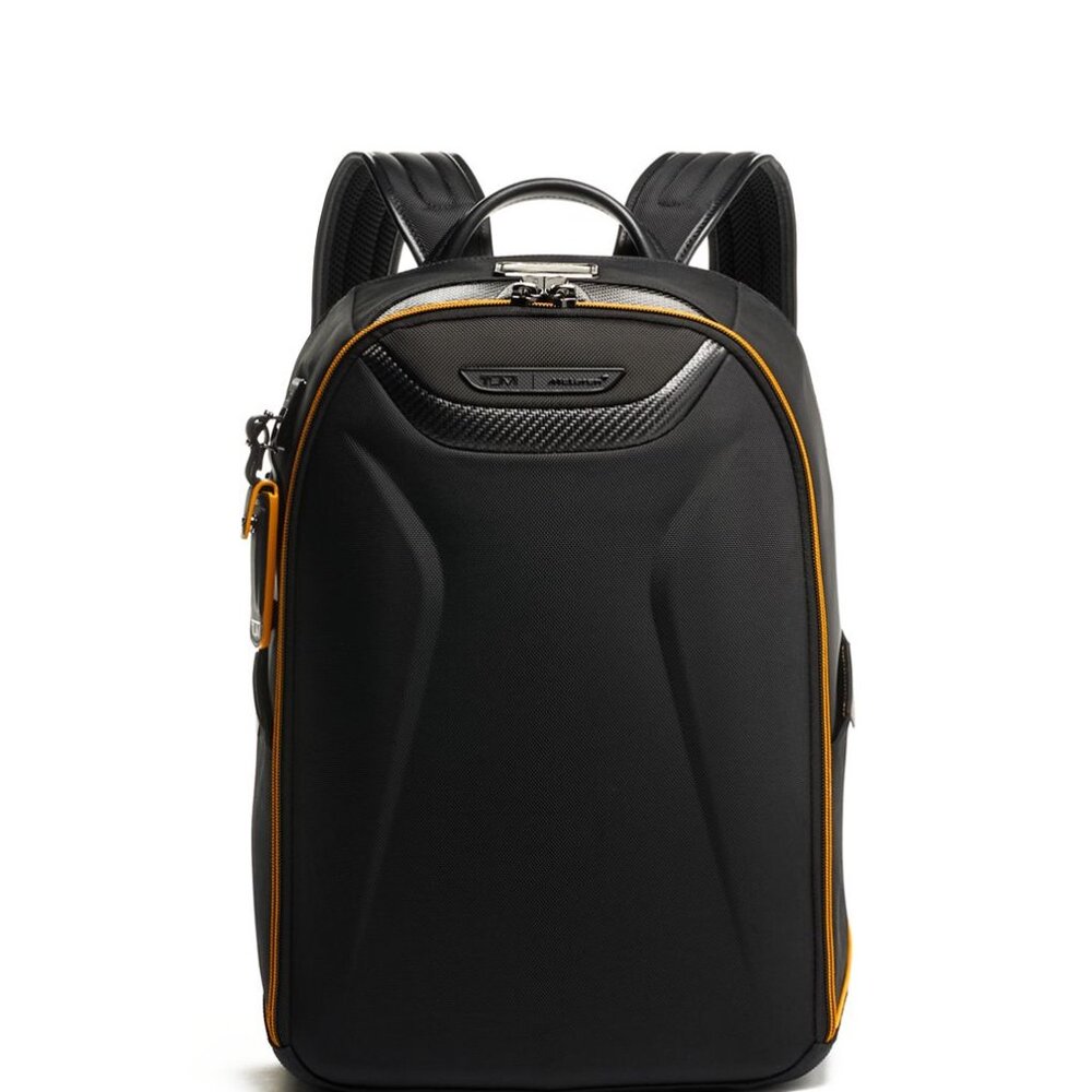 TUMI I McLaren Velocity Backpack - NEW with Tag (Black with Orange accents)